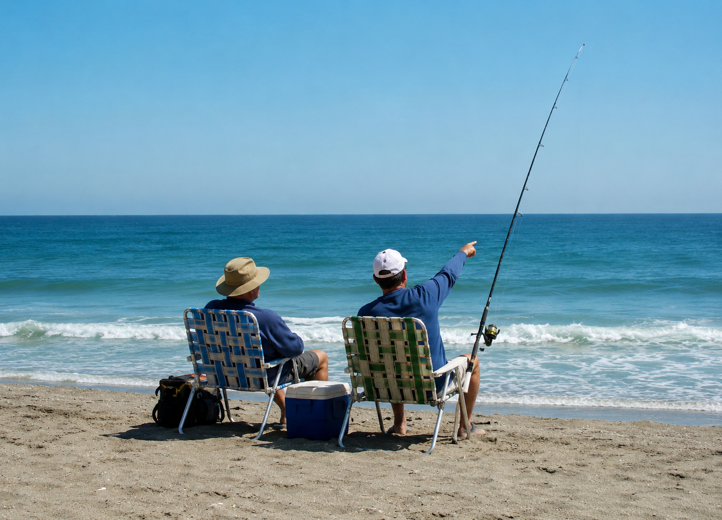 Pesca en el mar