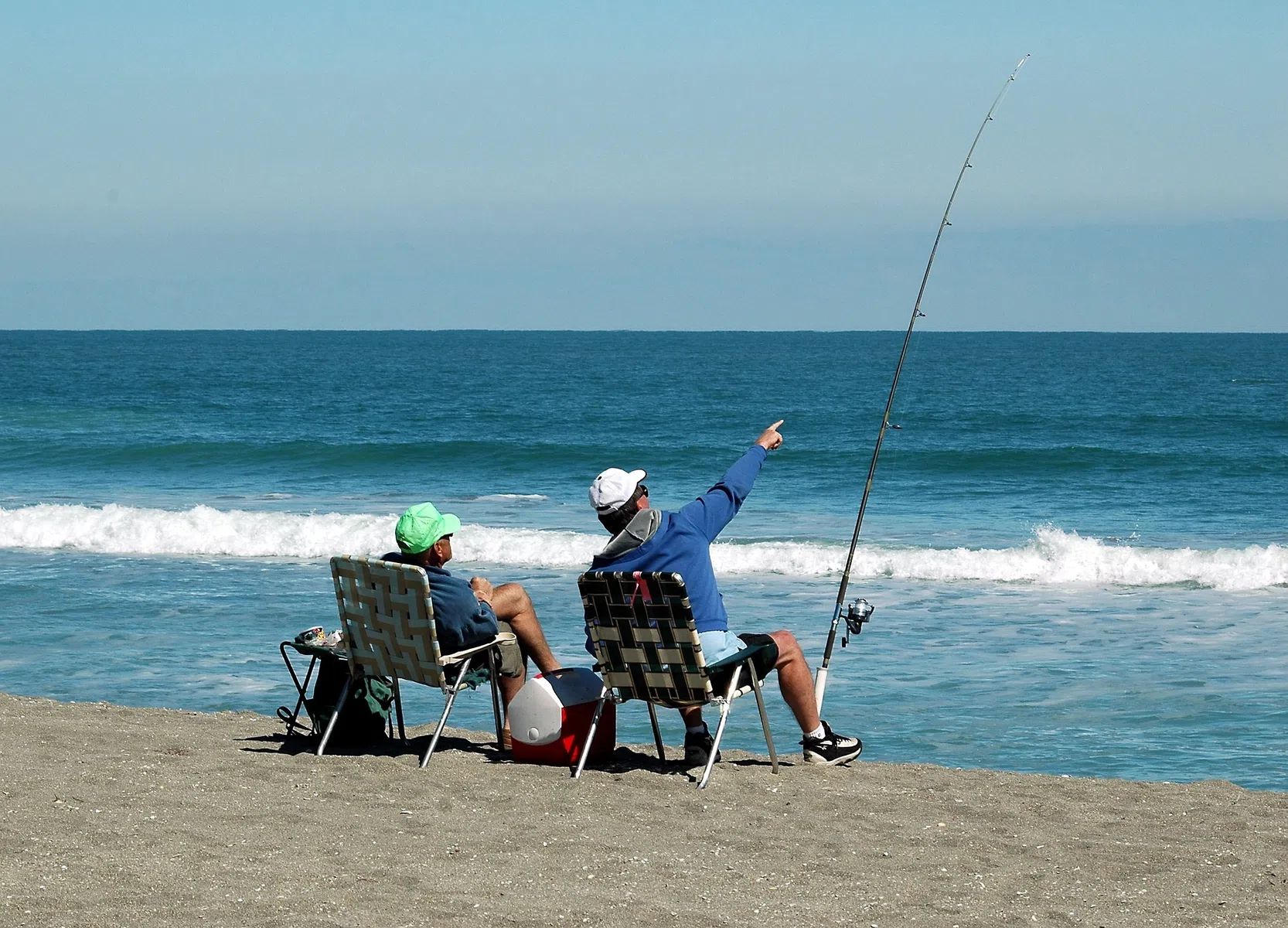 Pesca en el mar