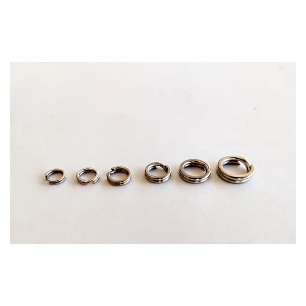 Aros de Acero para Anzuelo Triple
